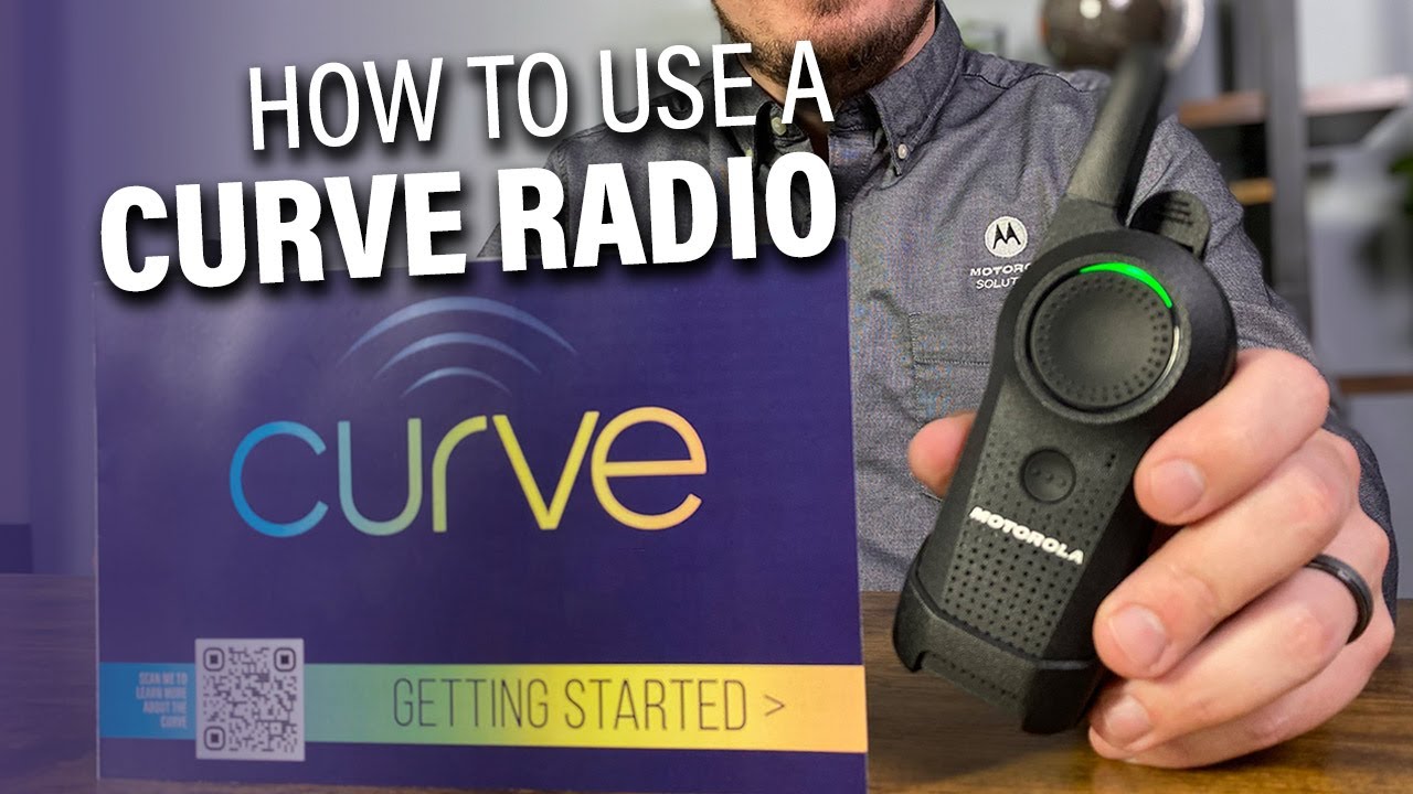 Learning CURVE - How To Use Motorola's New DLR110 Curve Radio!