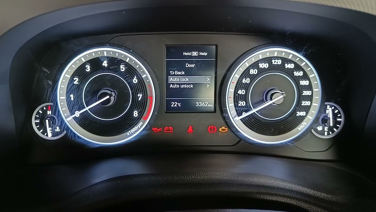 All MID Settings Explained || Instrument Cluster || Video 24 || Hyundai Creta 2021 SX Executive