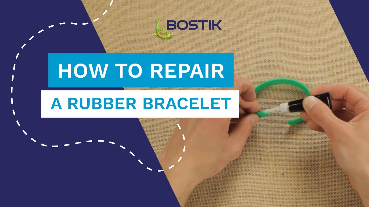 How to repair a rubber bracelet with our best glue for rubber | Bostik UK