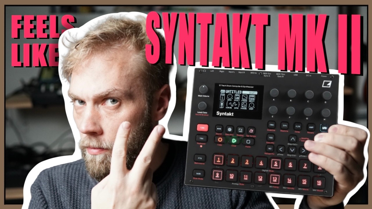 ELEKTRON SYNTAKT MK 2? WE DON'T NEED IT! We got sample playback - lets make some melodic house