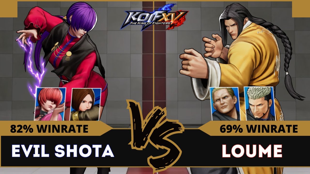 KOFXV🕹️EVIL SHOTA (O.Shermie/Whip/Shermie) vs LOUME (Gato/Geese/Goenitz)🕹️Replay Match - 03/05/24