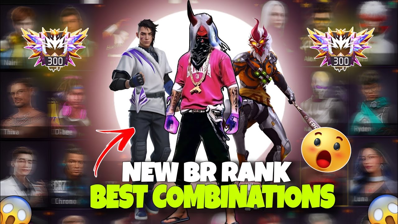 BR rank best character combination 2026 | Best Character character combination in Free Fire