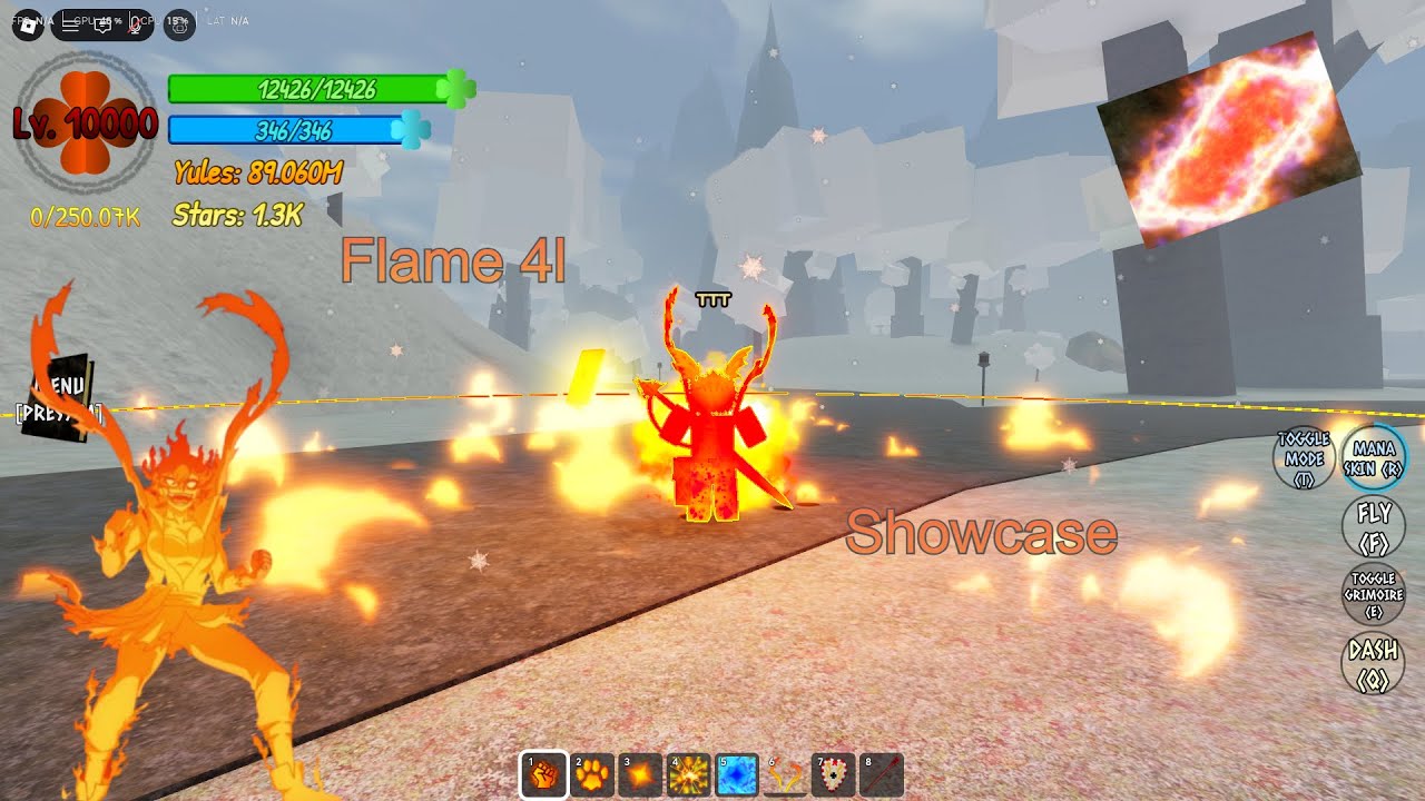 Flame 4l SHOWCASE| EXPLAINING | BLACK GRIMORE