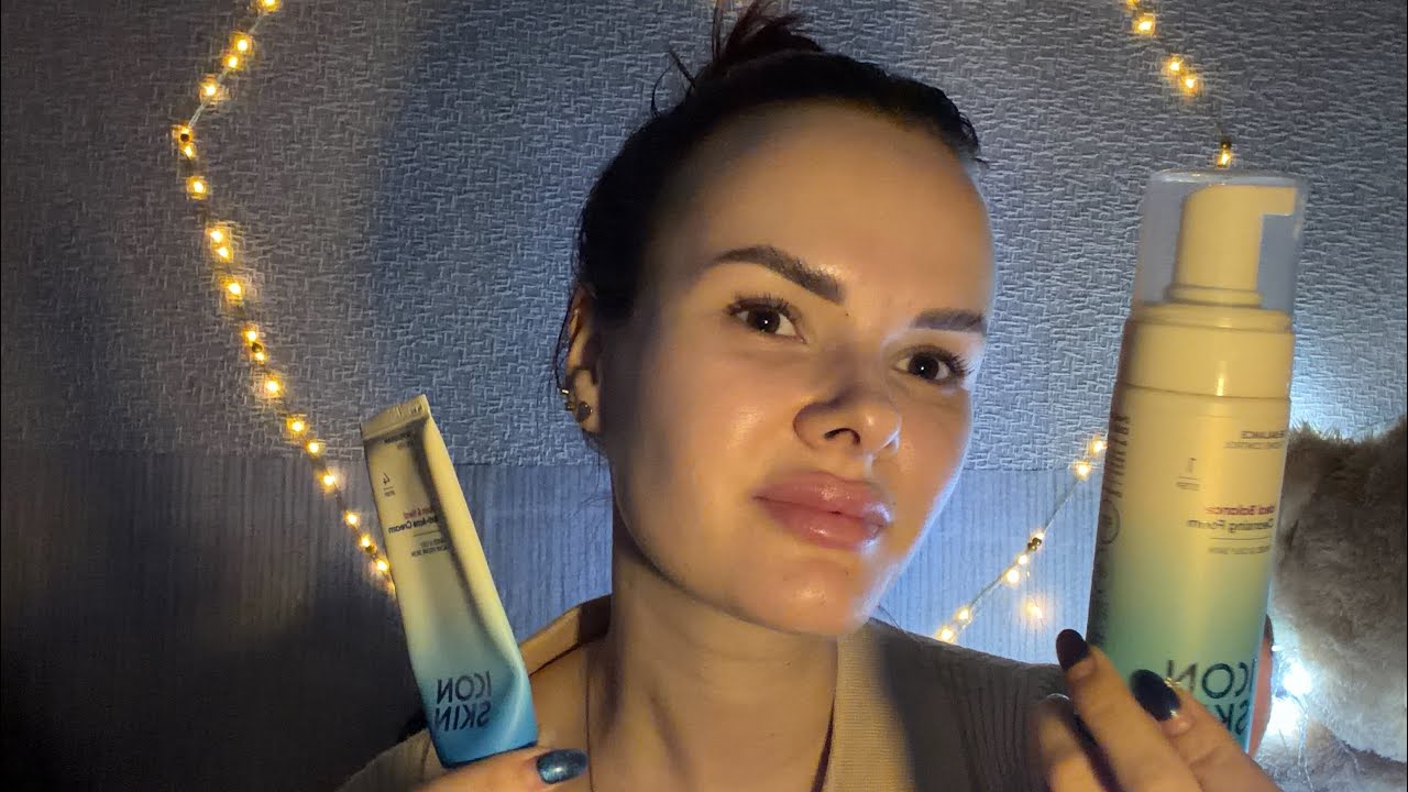 Asmr Мой уход за лицом👩🏻‍🦰