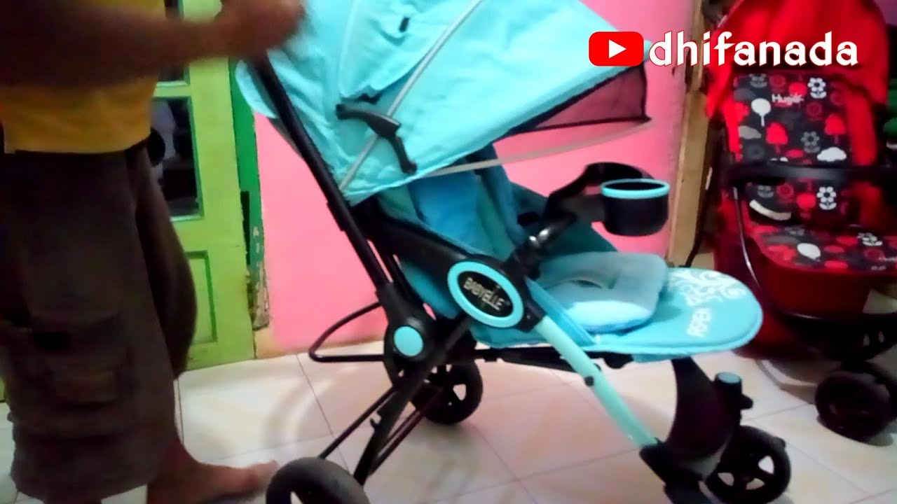 Cara Melepas Kain Stroller babyelle aspen Untuk Dicuci Sendiri Dirumah #DirumahAja