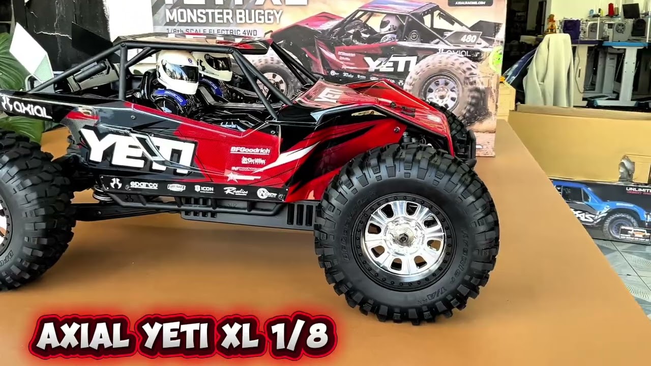 Axial Yeti XL 1/8th Scale Electric 4WD RTR Monster Buggy คิงทอยส์ 0991319898 