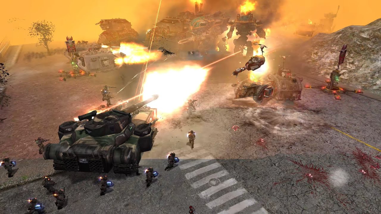 Unification Mod 2021: Survival: Imperial Guard, Dark Angels, Iron Hands vs Orks! - DOW: Soulstorm
