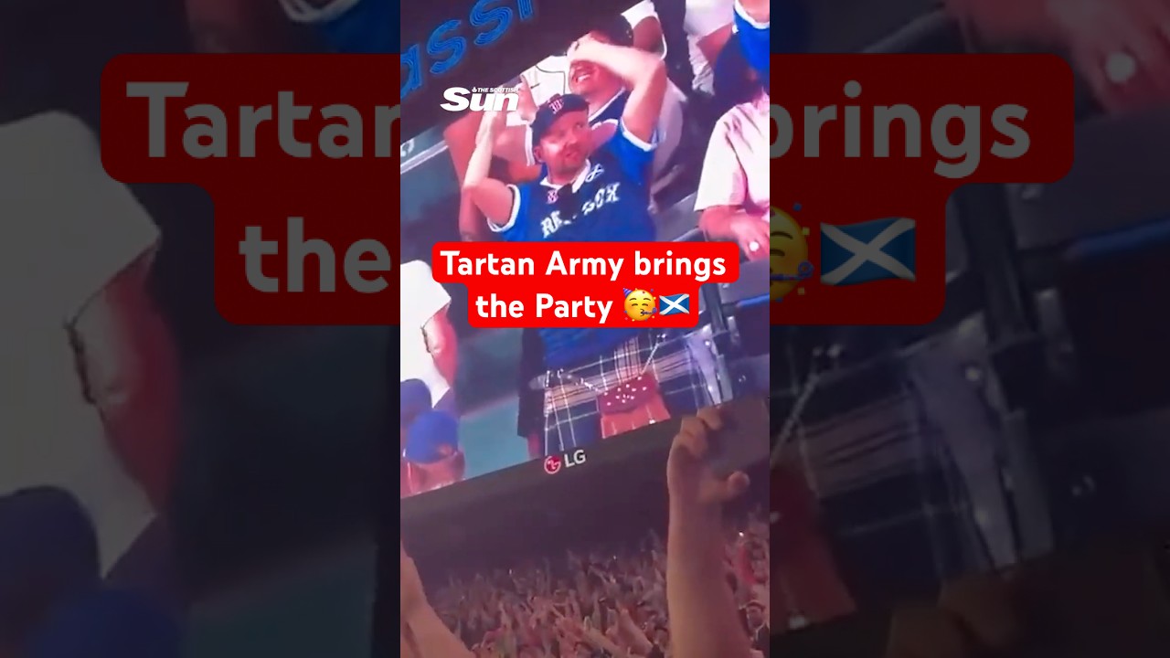 Tartan Army fans Invade Baseball Game and Bring The Party to Boston Red Sox