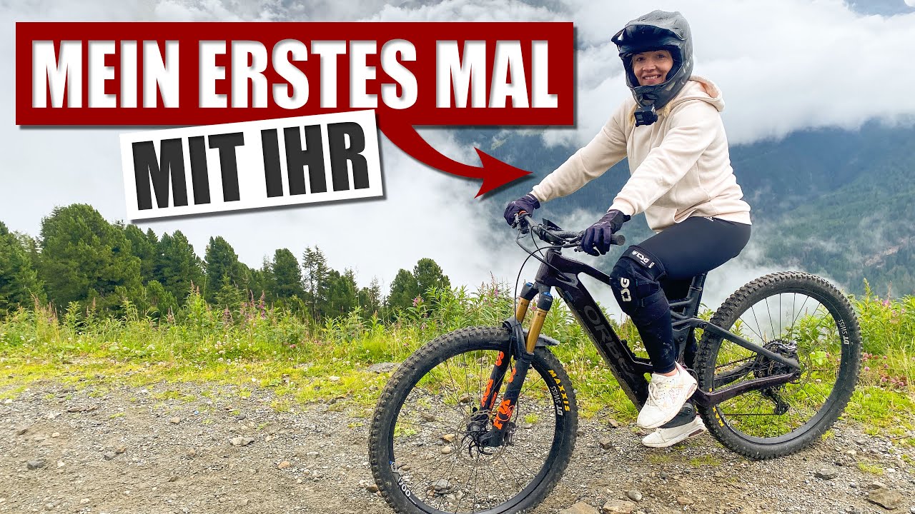 Als Anfänger in der Bikerepublic Sölden - GEHT DAS?! | Die erste Mountainbike-Abfahrt meiner Frau😬