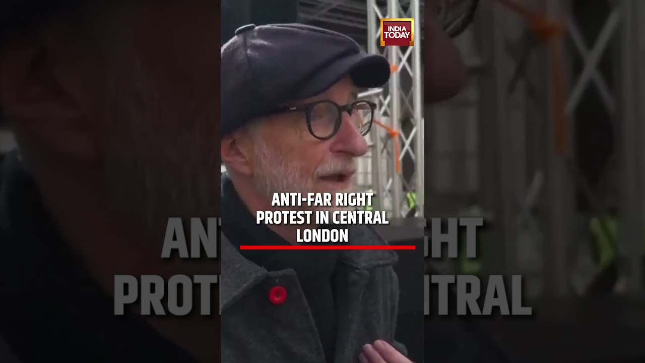 Протест против ультраправых в центре Лондона | Новости Великобритании | Вирусное видео
