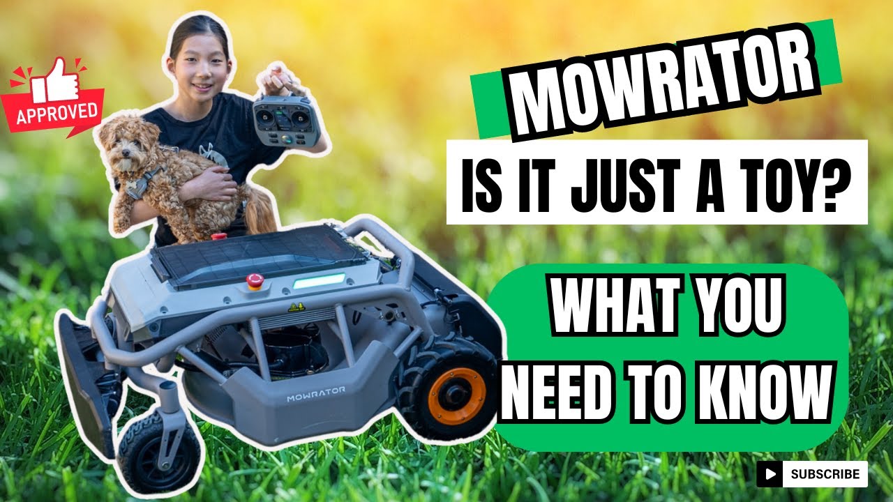 NEW All-New MOWRATOR / Is This The Ultimate Robotic Lawn Mower for Everyone?
