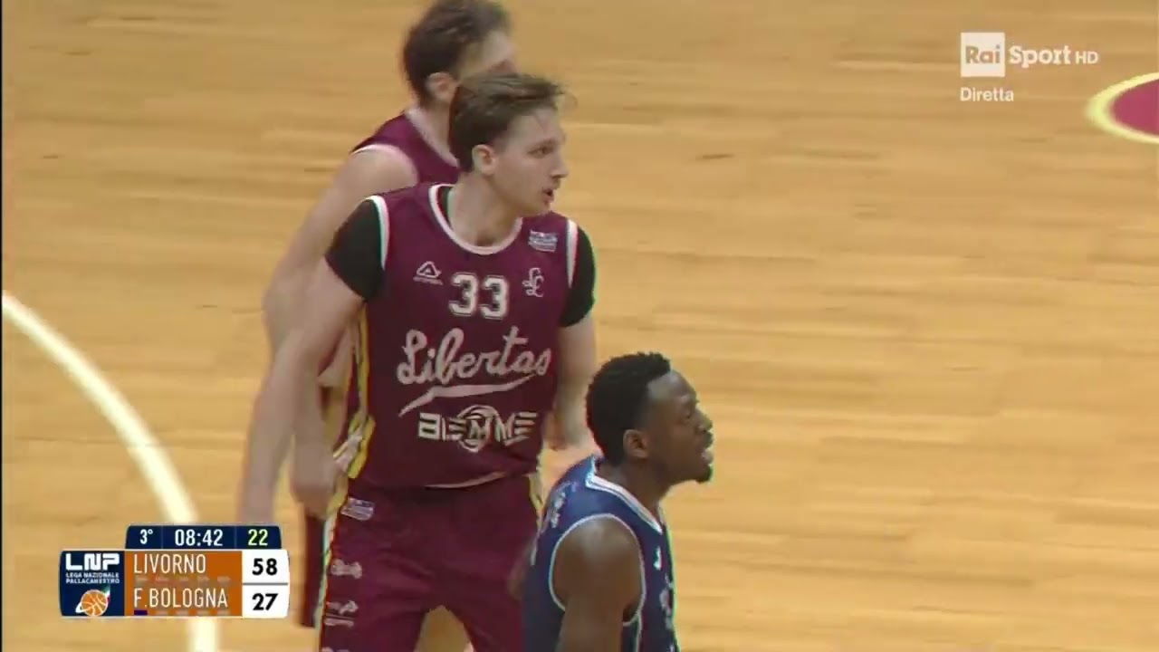 IL CANESTRO IMPOSSIBILE DI TIBY| Libertas Livorno - Fortitudo Bologna| Serie A2 2025/26| 06/03/2026