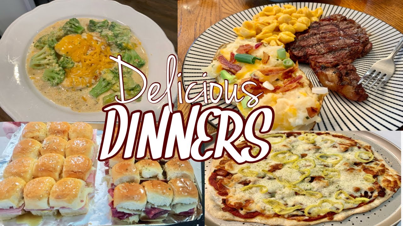WHAT'S FOR DINNER! | GET A DELICIOUS DINNER ON THE TABLE QUICK & EASY!