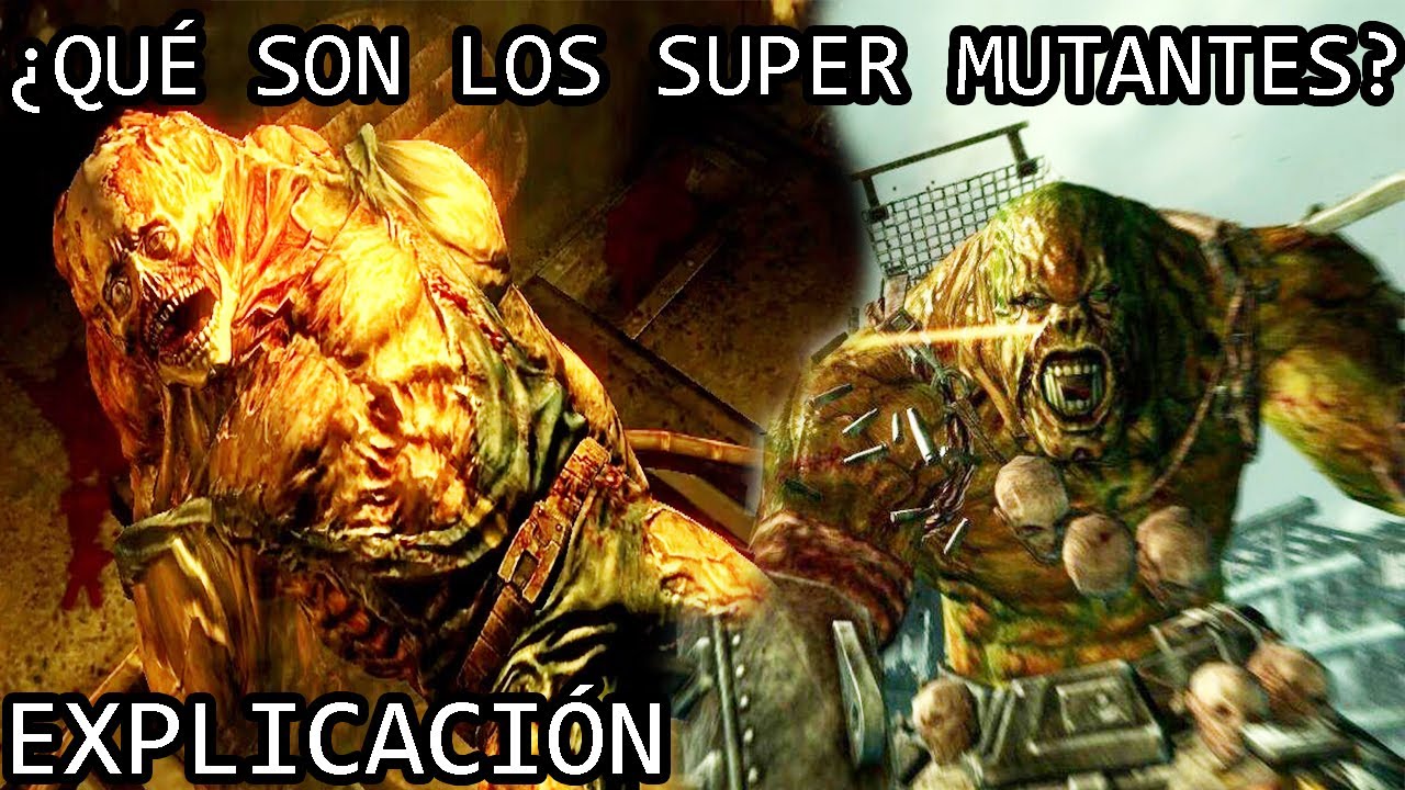 ¿Qué son los Super Mutantes? | Los Siniestros Origenes y Mitologia de los Super Mutants de Fallout
