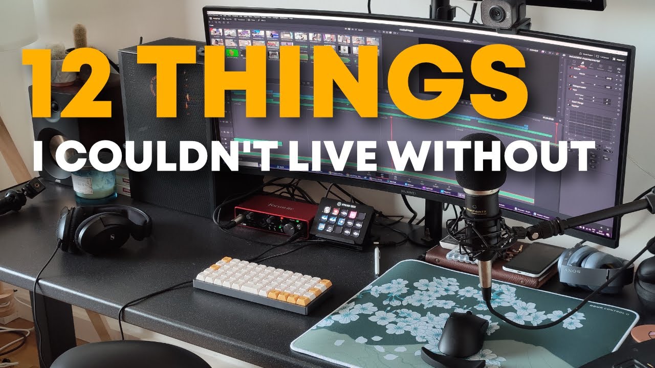 12 Things I Couldn't Live Without At My Desk | Analyst Desk Tour