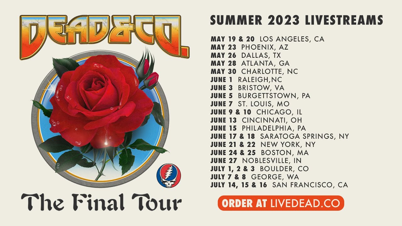 Dead & Company Live 7/16/23 San Francisco, CA First Set Preview