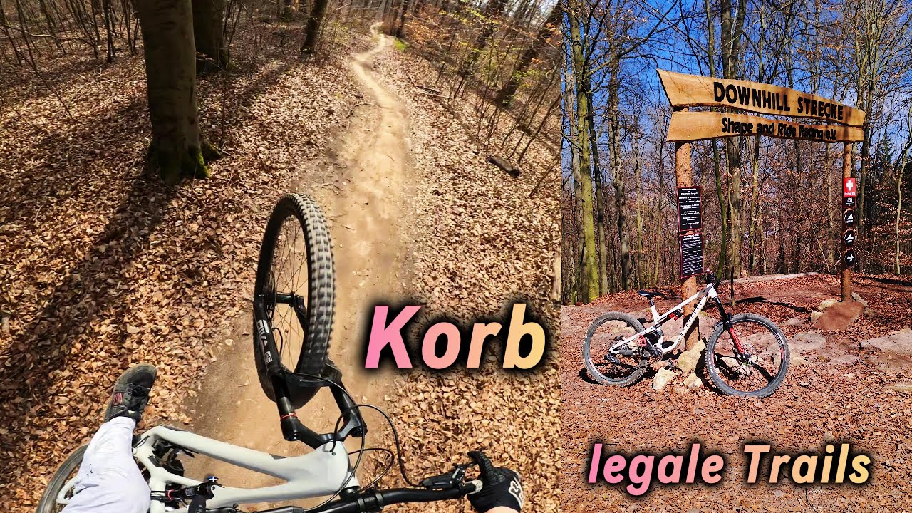 Unendlich legale Trails in Korb / Trailpark Korb 2025