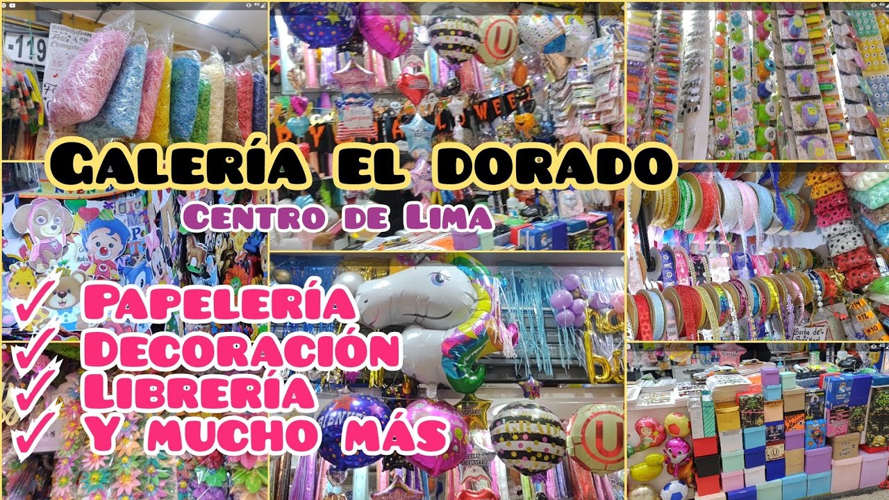Decoración y Papelería - Galería El Dorado - Centro de Lima