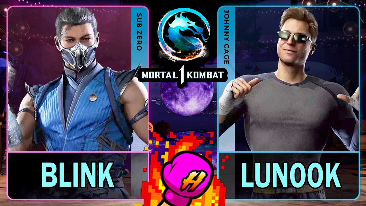 MK1 Blink (SUB-ZERO) VS Lunook (JOHNNY CAGE)🥊Mortal Kombat 1🥊4K 60ᶠᵖˢ
