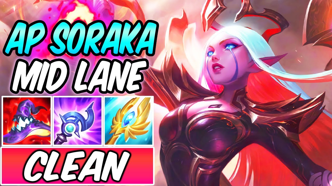 AP SORAKA MID S+ NIGHTBRINGER MID GAMEPLAY | FULL AP BURST Build & Runes | League of Legends