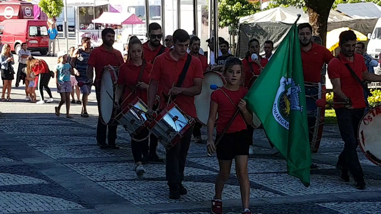 Grupo  de Bombos  Os Trovoada  Romarigaes  Em Paredes de Coura