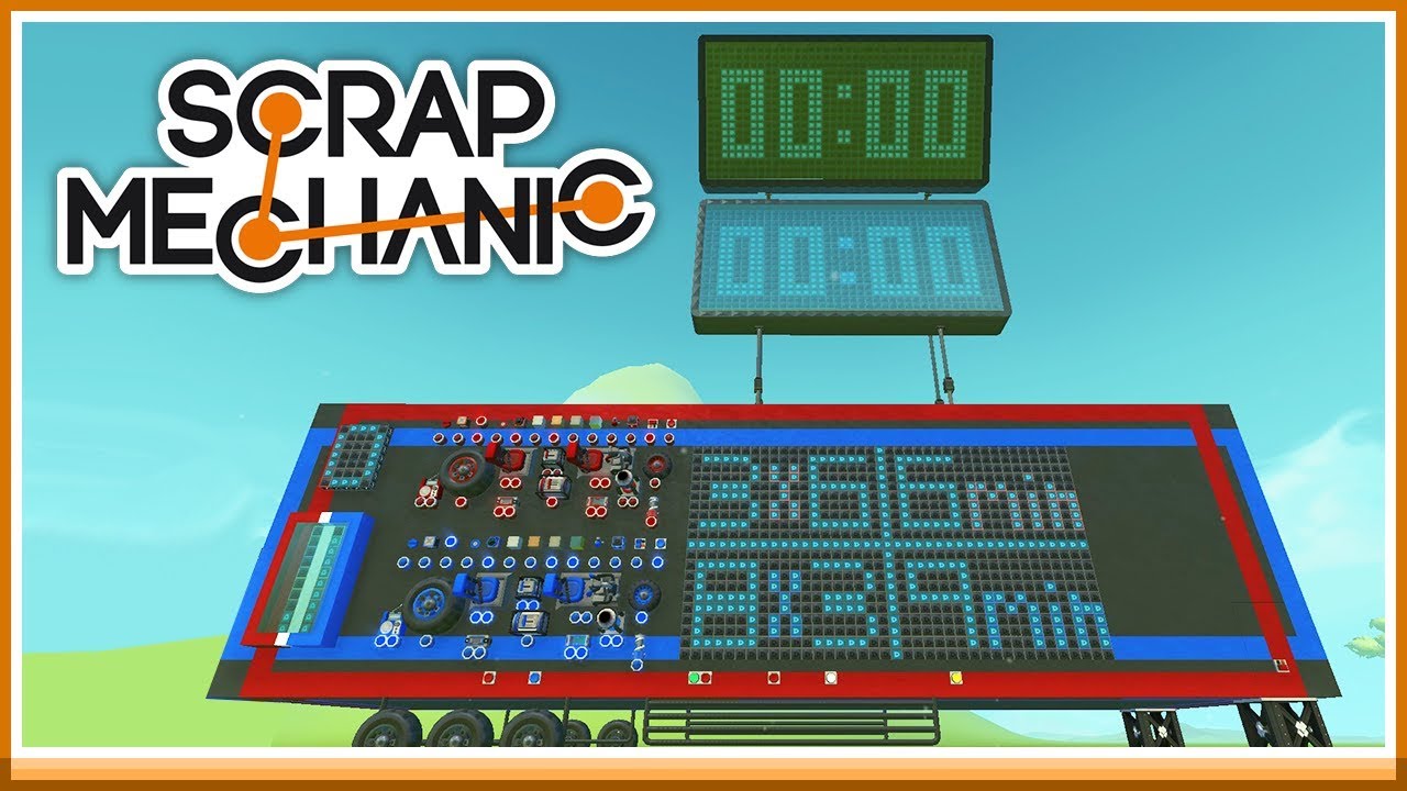 MONSTERLASTBILEN! - Scrap Mechanic Tävling med Toffe!