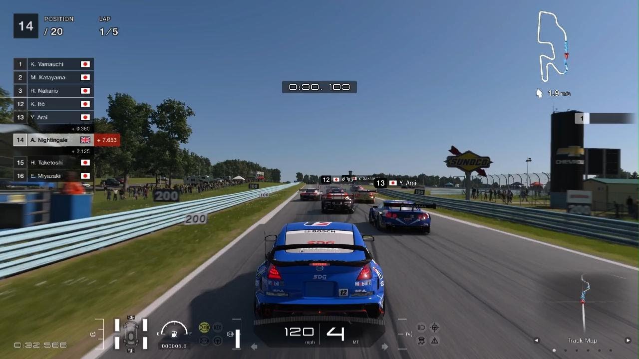 Gran Turismo 7 - '25 TRS Radiator Nissan Z - Watkins Glen (Okyama Substitute)