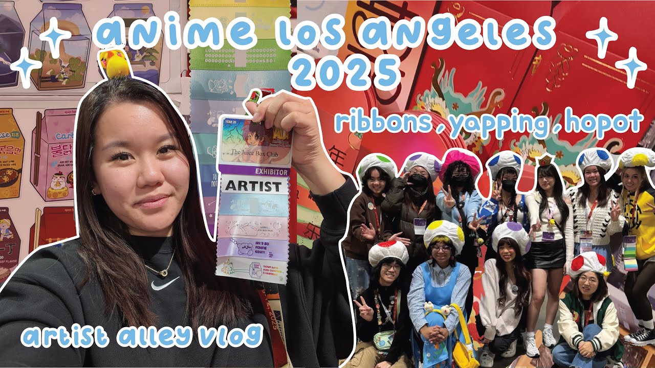 Anime Los Angeles Vlog - Ribbon Culture, $550 for AA Spot, Lots of Yapping + Laughing