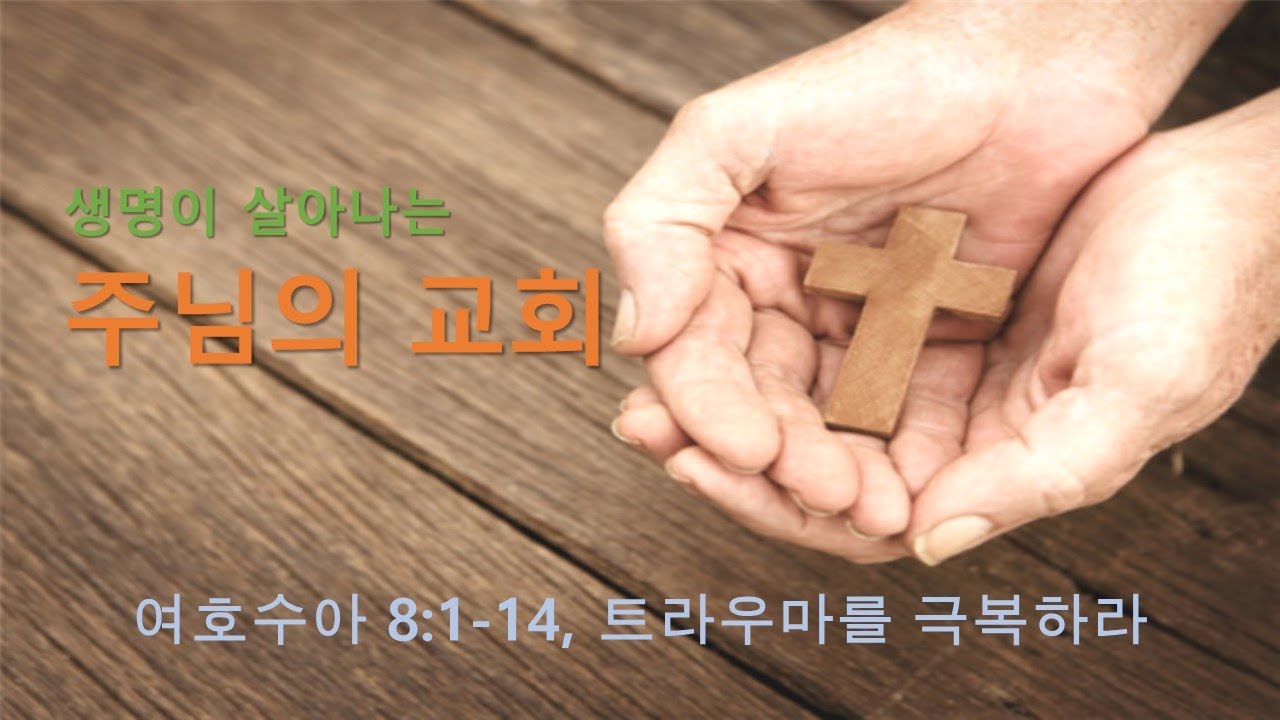 여호수아 8:1-14, 트라우마를 극복하라