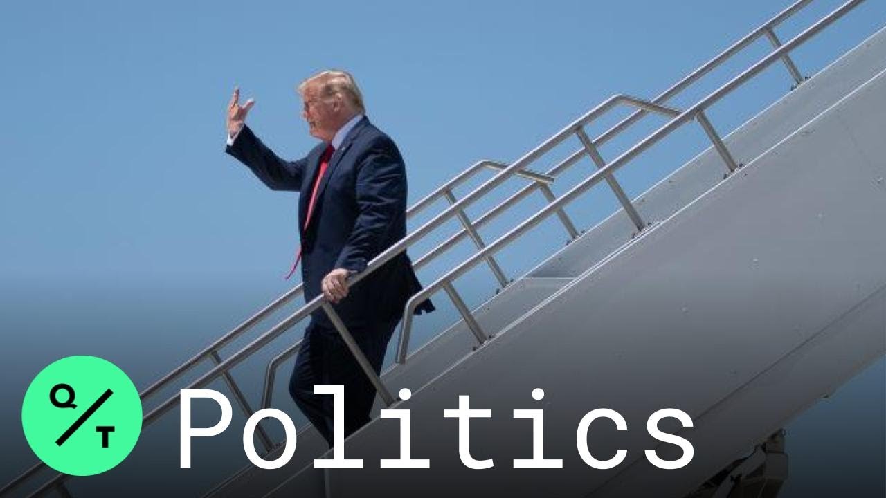 Trump Arrives in Phoenix to Tour Arizona Honeywell Face Mask Plant
