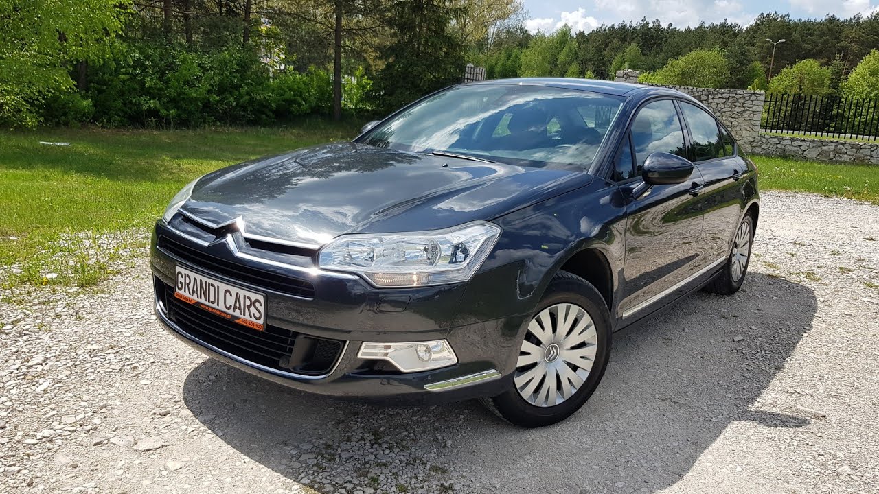 Citroen C5 III 1.6THP 156KM 2009r sedan Prezentacja Samochodu