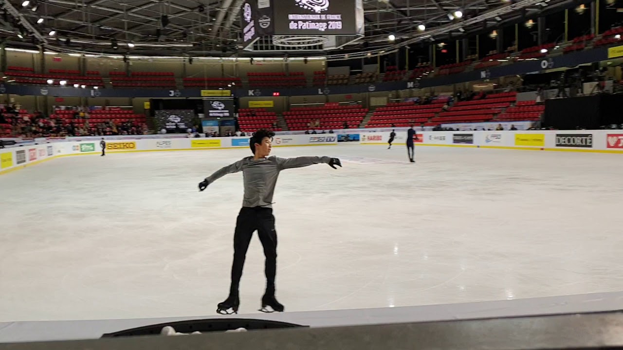 Nathan Chen FS IDF2019 run-thru