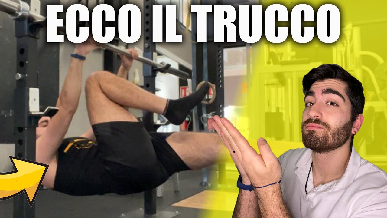 COME FARE UN FRONT LEVER ONE LEG PERFETTO
