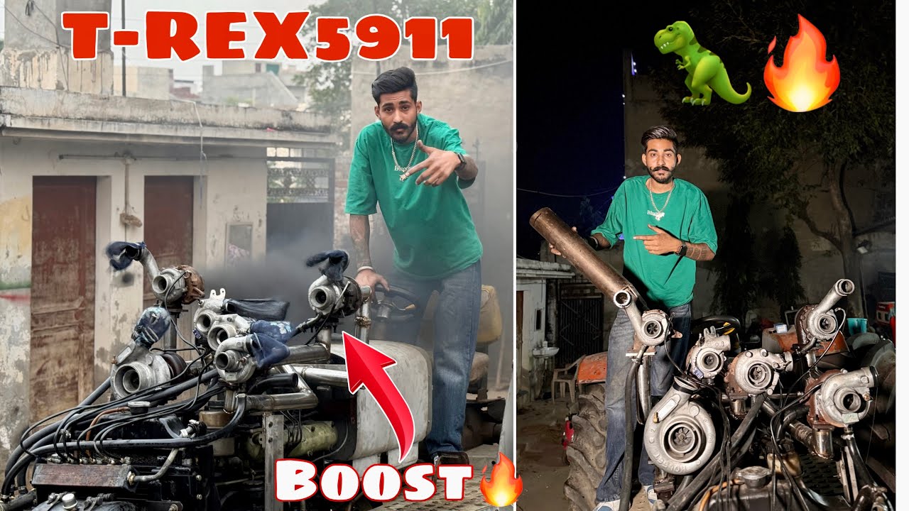 Boost Check Kita Ajj Turboa Da🔥|Silencer La Ta T-REX5911 Te🔥| Real First in World 🦖| Lucky Goldsmith