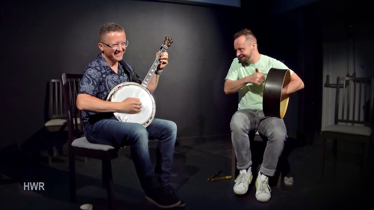 Dermot Sheedy (2): bodhrán & Brian Morrissey: banjo; polka - Craiceann Bodhrán Festival 2025
