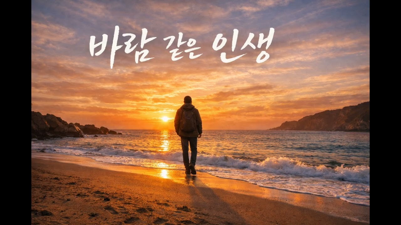 바람 같은 인생 | AI 음악 | 감성 발라드 트로트