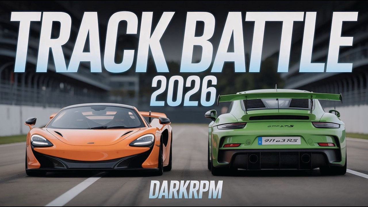 McLaren 750S против Porsche 911 GT3 RS | Битва на трассе Лландоу 2026