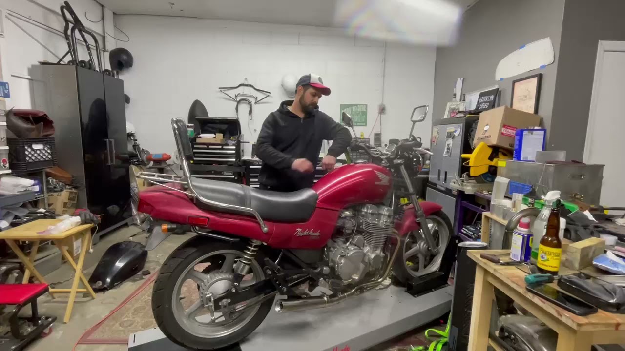1992 CB750 Nighthawk Delkevic Exhaust