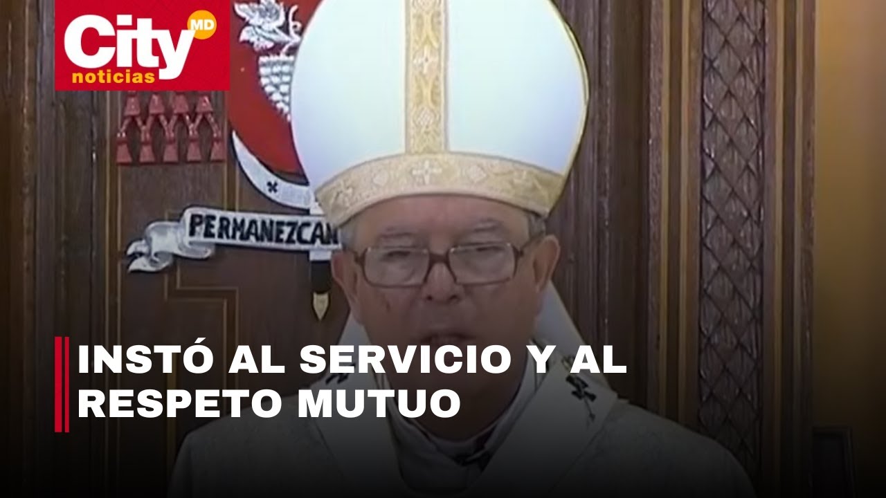 “No perder la esperanza”: el llamado de monseñor Rueda durante las exequias de Miguel Uribe | CityTv