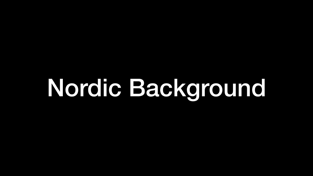 Nordic Background Music