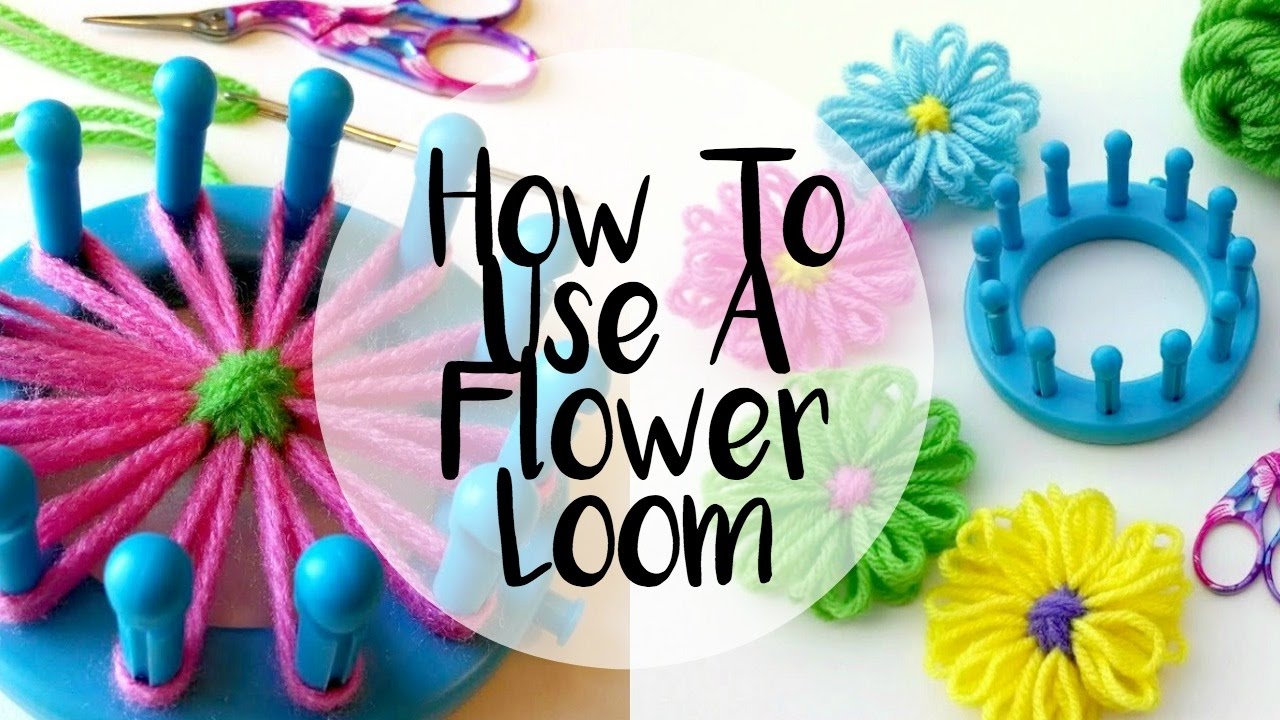 How to Make a Flower on a Loom
