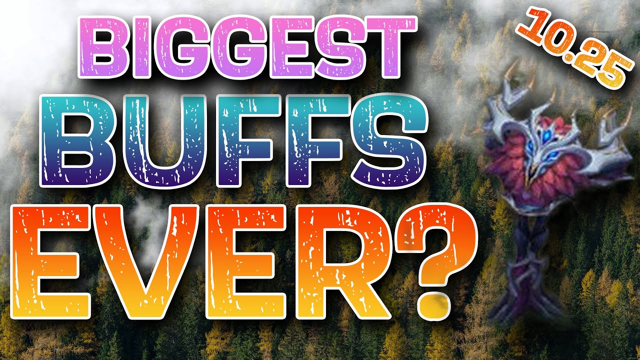 Biggest Ivern Buffs EVER?!?! Patch 10.25 Ivern Changes and Support Item Buffs | MossyElder