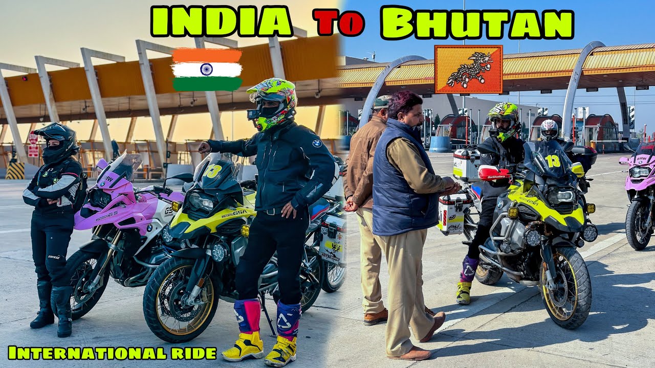ИНДИЯ 🇮🇳 в БУТАН 🇧🇹 Начинается наша международная поездка 😍 Pehle hi din 1000 KM Bike chala di Ep...