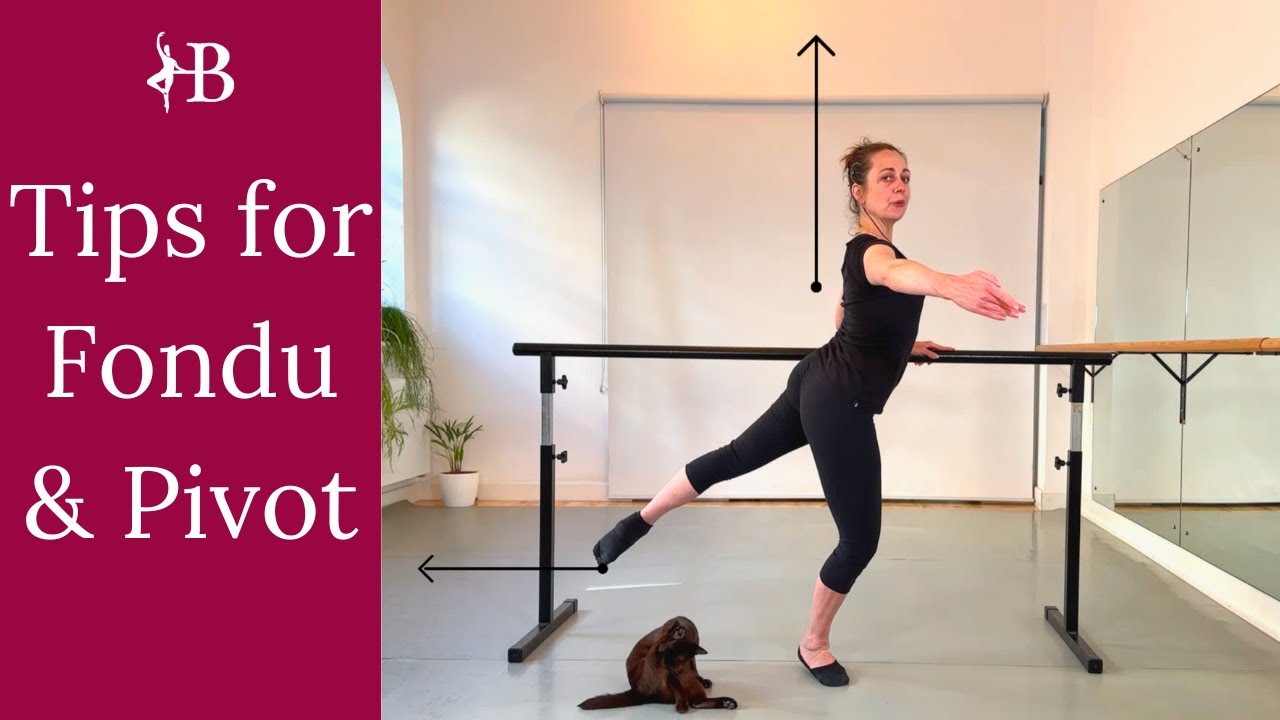 Fondu & Pivot (Fouetté) at the Barre | Ballet Tips | Ballet Tutorial | How To Ballet
