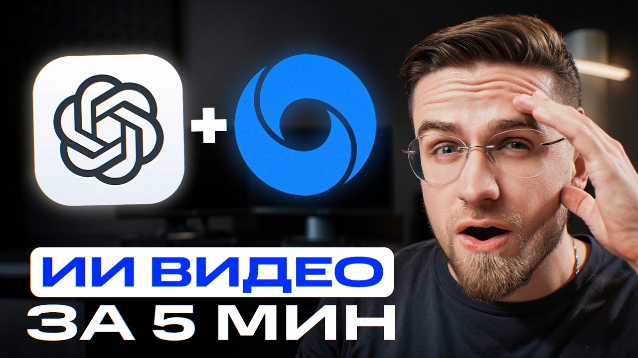 Генерирую видео из текста с ChatGPT и Google Veo 3.1