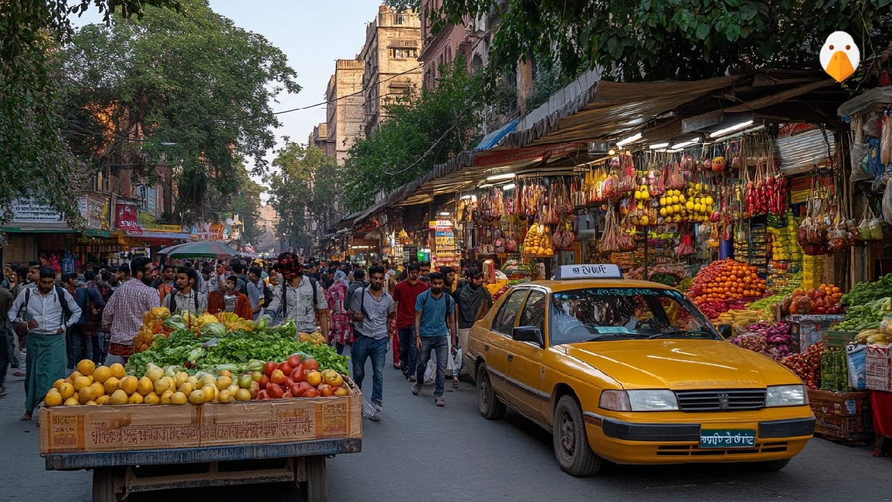 Калькутта, Индия🇮🇳 Оживленный третий по величине город Индии (4K HDR)