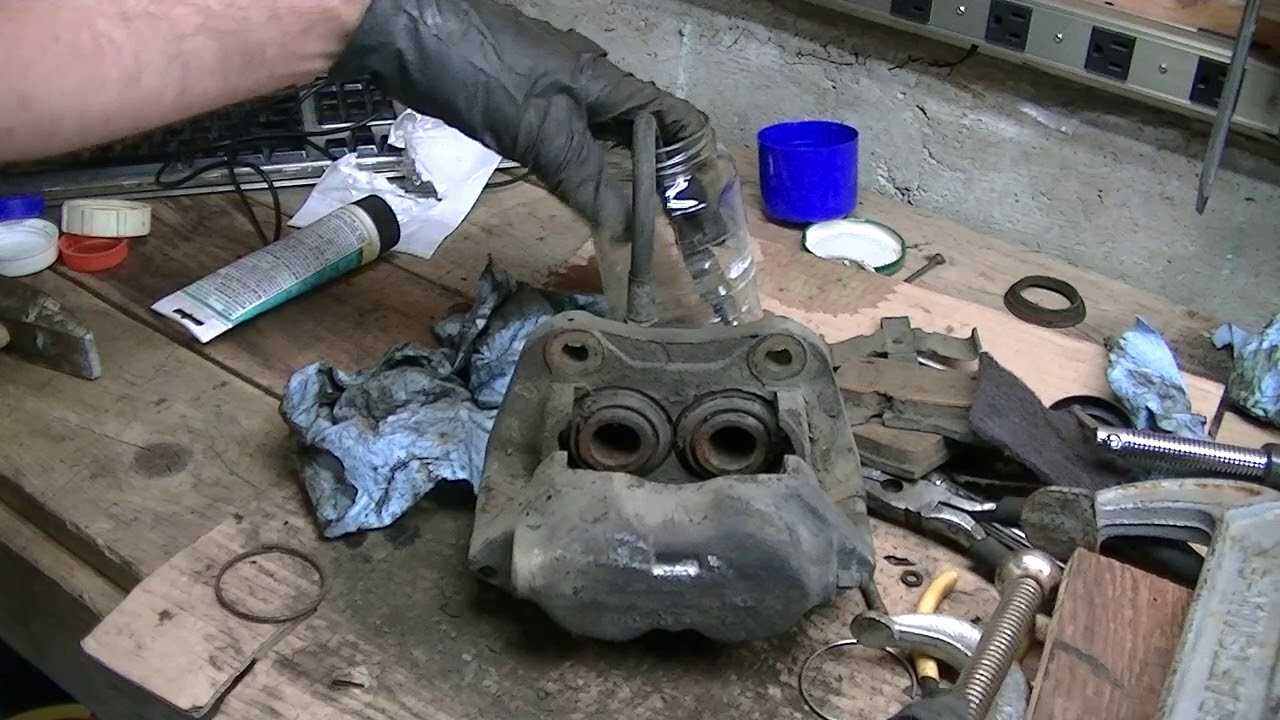 How to Remove Stuck Caliper Pistons