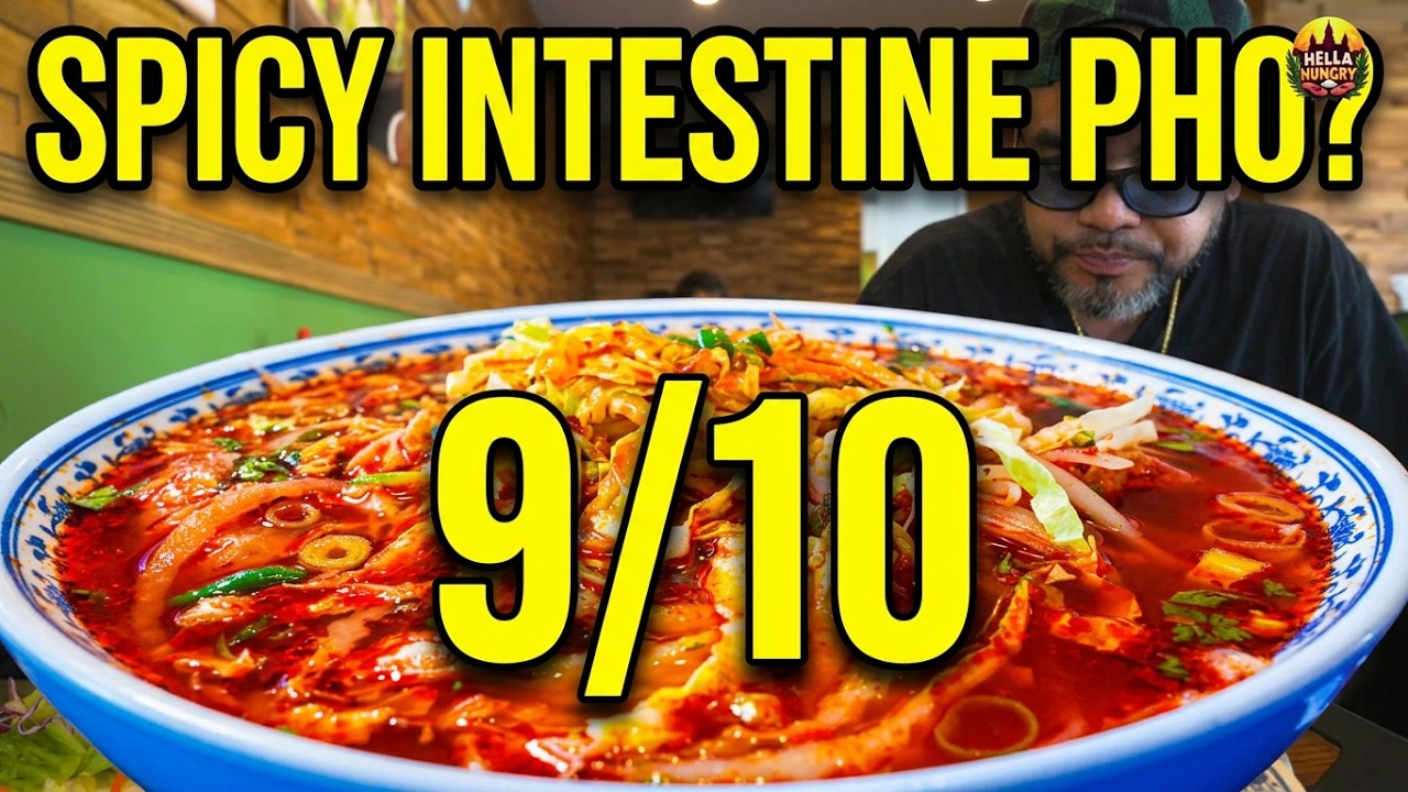I Found A Restaurant That Serves Spicy Intestine Pho!