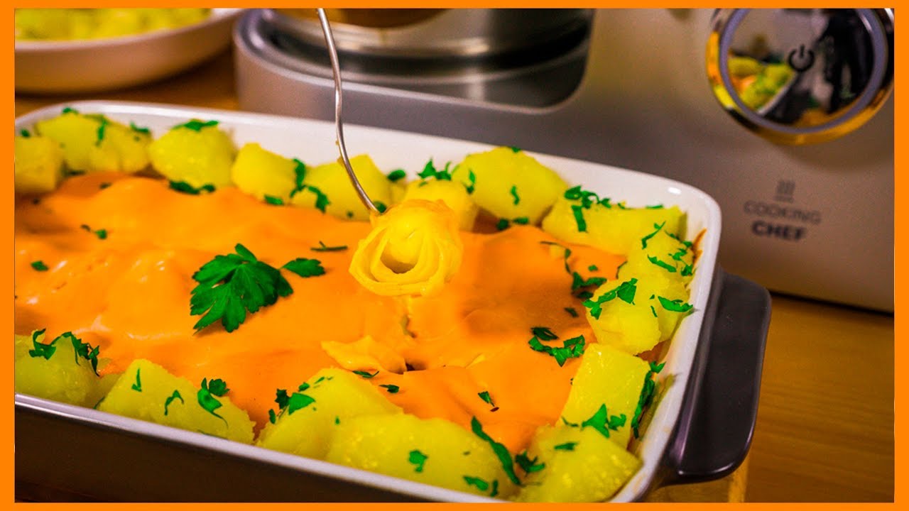 ALCACHOFAS a la CREMA con COOKING CHEF de KENWOOD