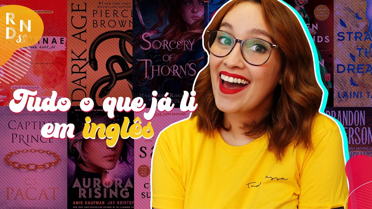 TODOS OS LIVROS QUE JÁ LI EM INGLÊS + DICAS PARA COMEÇAR | Resenhando Sonhos